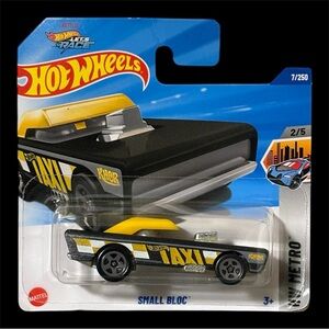 [4/$25] 2025 HOT WHEELS SMALL BLOC BLACK HW METRO #2/5 #7/250 SHORT CARD VARIANT